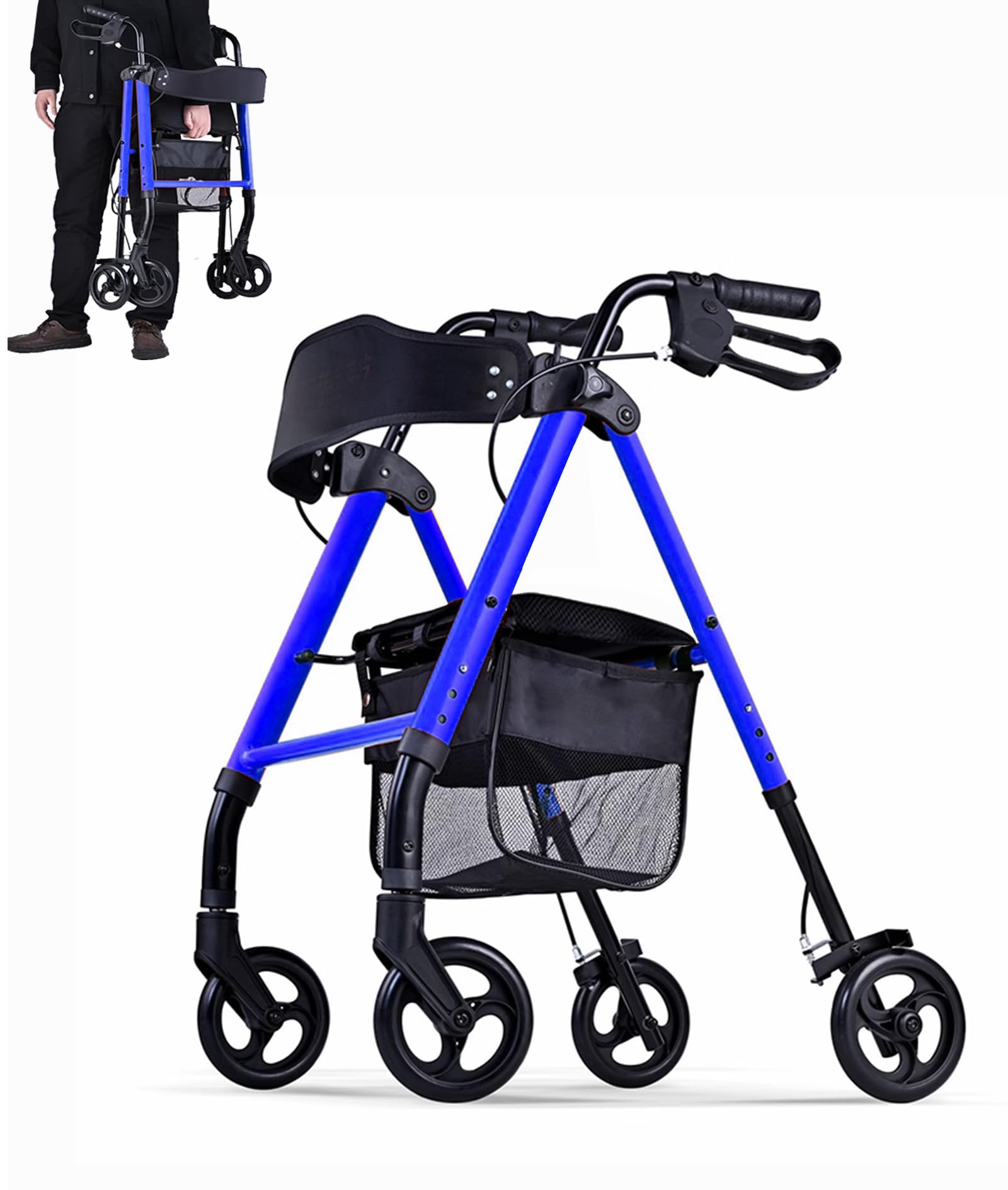 歩行器？未使用品 Amazon | Miugoo 歩行器 高齢者用 シルバーカー 四輪歩行車 室内 屋外